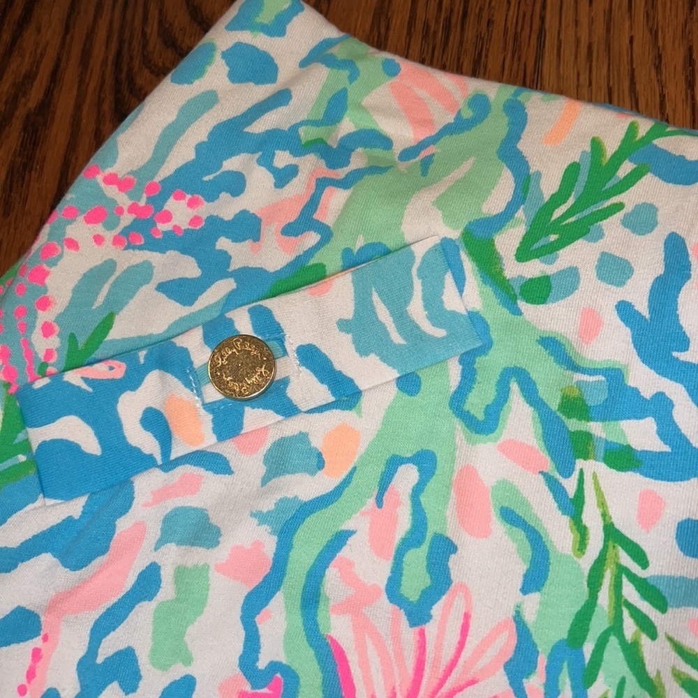 Lilly Pulitzer Madison Skort Multi Coral Bay size Large NWT - Picture 4 of 8